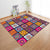 Moroccan Color Brick Rug Multi Color Synthetic Indoor Rug Non-Slip Backing Pet Friendly Area Carpet for Decoration Purple Clearhalo 'Area Rug' 'Moroccan' 'Rugs' Rug' 2361372