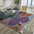 Boho-Chic Living Room Rug Multi Color Geometric Pattern Indoor Rug Anti-Slip Backing Easy Care Area Rug Purple Clearhalo 'Area Rug' 'Bohemian' 'Rugs' Rug' 2361481