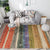 Boho-Chic Living Room Rug Multi Color Geometric Pattern Indoor Rug Anti-Slip Backing Easy Care Area Rug Orange Clearhalo 'Area Rug' 'Bohemian' 'Rugs' Rug' 2361487