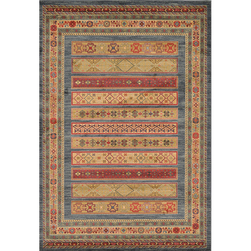 Casual Multi Color Geo Rug Polyster Western Area Carpet Anti-Slip Machine Washable Easy Care Indoor Rug for Living Room Clearhalo 'Area Rug' 'Rugs' 'Southwestern' Rug' 2361496