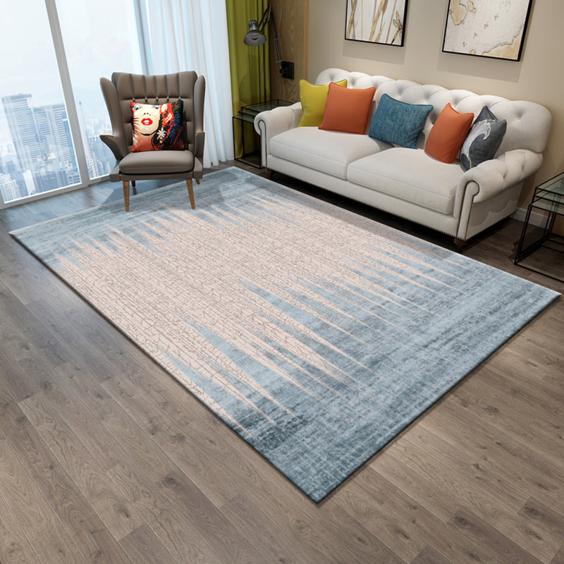 Casual Geometric Pattern Rug Multi Color Synthetics Indoor Rug Non-Slip Backing Machine Washable Area Carpet for Parlor Sky Blue Clearhalo 'Area Rug' 'Rugs' 'Southwestern' Rug' 2361518