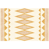 Olden Geometric Pattern Rug Multi Colored Polyster Indoor Rug Non-Slip Backing Machine Washable Area Carpet for Decoration Fluorescent Yellow Clearhalo 'Area Rug' 'Bohemian' 'Rugs' Rug' 2361981