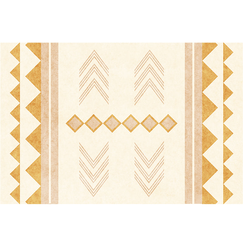 Olden Geometric Pattern Rug Multi Colored Polyster Indoor Rug Non-Slip Backing Machine Washable Area Carpet for Decoration Clearhalo 'Area Rug' 'Bohemian' 'Rugs' Rug' 2361983
