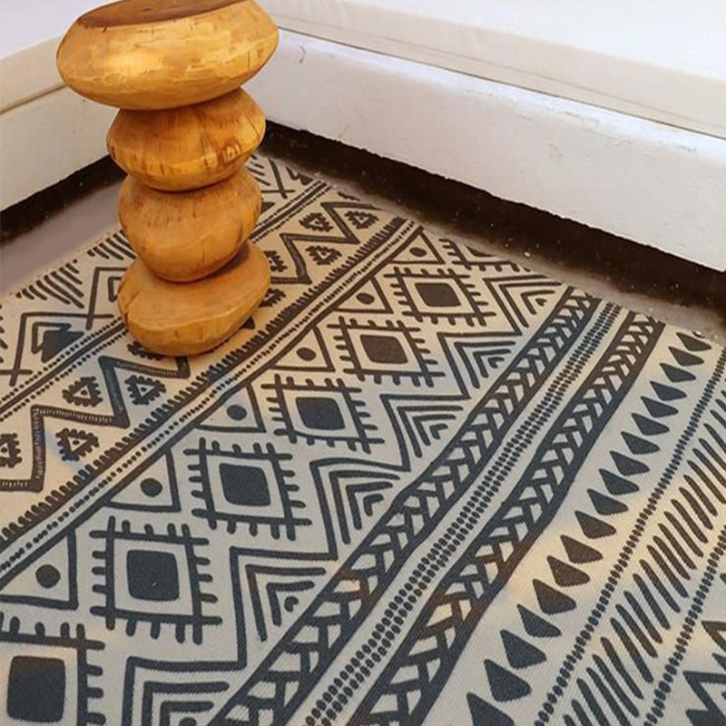 Southwestern Living Room Rug Multi Color Colorblock Indoor Rug Polyster Anti-Slip Backing Stain-Resistant Carpet Clearhalo 'Area Rug' 'Rugs' 'Southwestern' Rug' 2362005