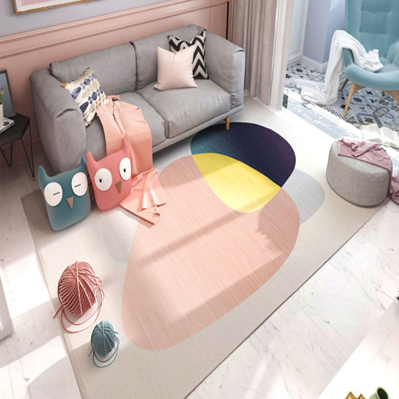 Southwestern Living Room Rug Multi Color Colorblock Indoor Rug Polyster Anti-Slip Backing Stain-Resistant Carpet Clearhalo 'Area Rug' 'Rugs' 'Southwestern' Rug' 2362011