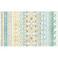 Western Geometric Pattern Rug Multi Colored Polypropylene Indoor Rug Anti-Slip Backing Pet Friendly Area Carpet for Decoration Yellow-Green Clearhalo 'Area Rug' 'Rugs' 'Southwestern' Rug' 2362020