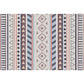 Western Geometric Pattern Rug Multi Colored Polypropylene Indoor Rug Anti-Slip Backing Pet Friendly Area Carpet for Decoration Clearhalo 'Area Rug' 'Rugs' 'Southwestern' Rug' 2362021