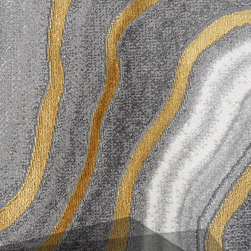 Minimalist Geometric Print Rug Multi Colored Polypropylene Area Carpet Non-Slip Backing Stain-Resistant Area Rug for Room Clearhalo 'Area Rug' 'Modern' 'Rugs' Rug' 2362086