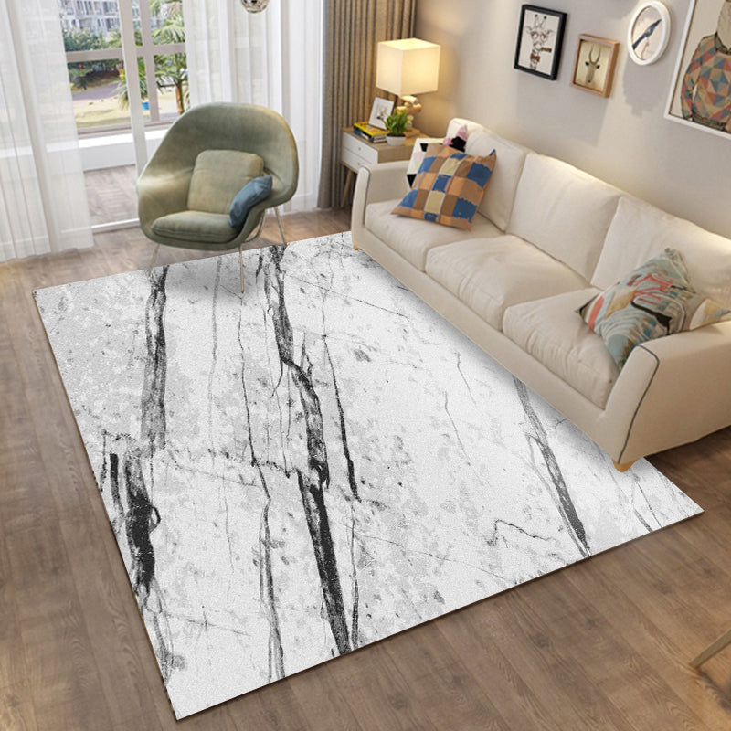Contemporary Abstract Pattern Rug Multi-Color Polypropylene Indoor Rug Non-Slip Backing Pet Friendly Area Carpet for Room Clearhalo 'Area Rug' 'Modern' 'Rugs' Rug' 2362102