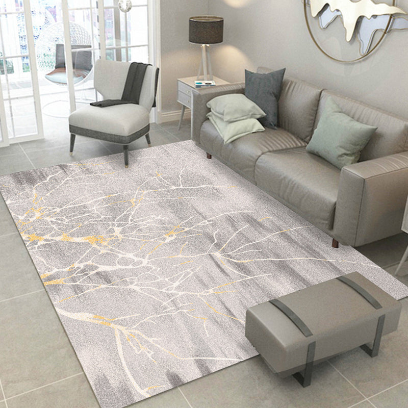 Contemporary Abstract Pattern Rug Multi-Color Polypropylene Indoor Rug Non-Slip Backing Pet Friendly Area Carpet for Room Khaki Clearhalo 'Area Rug' 'Modern' 'Rugs' Rug' 2362103