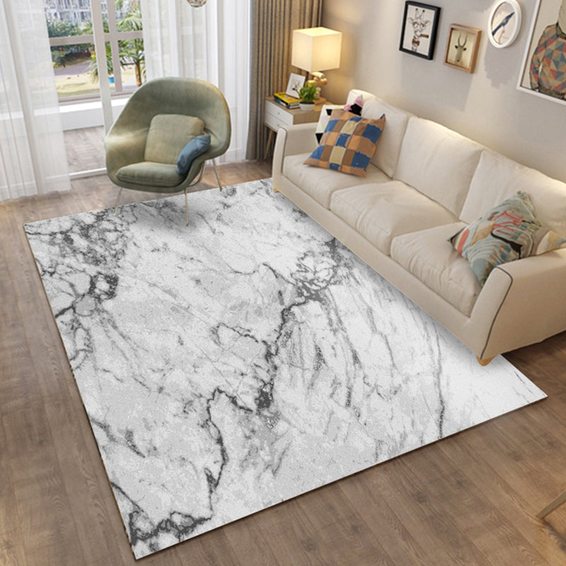 Contemporary Abstract Pattern Rug Multi-Color Polypropylene Indoor Rug Non-Slip Backing Pet Friendly Area Carpet for Room Light Gray Clearhalo 'Area Rug' 'Modern' 'Rugs' Rug' 2362108
