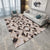 Nordic Living Room Rug Multi Colored Geometric Printed Area Carpet Polypropylene Easy Care Machine Pet Friendly Rug Light Camel Clearhalo 'Area Rug' 'Modern' 'Rugs' Rug' 2362185