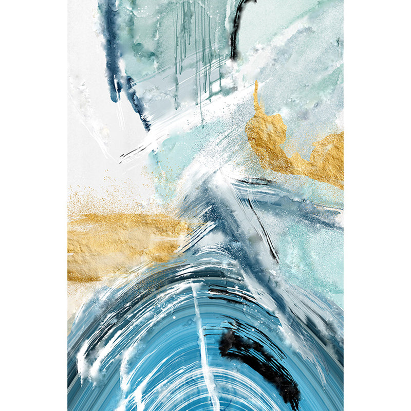 Scandinavian Living Room Rug Multi-Color Abstract Printed Indoor Rug Non-Slip Backing Stain-Resistant Area Carpet Clearhalo 'Area Rug' 'Modern' 'Rugs' Rug' 2362227