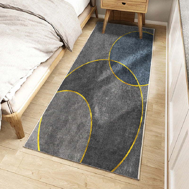 Contemporary Bedroom Rug Multi-Color Geometric Area Carpet Non-Slip Backing Pet Friendly Area Rug Clearhalo 'Area Rug' 'Modern' 'Rugs' Rug' 2362492