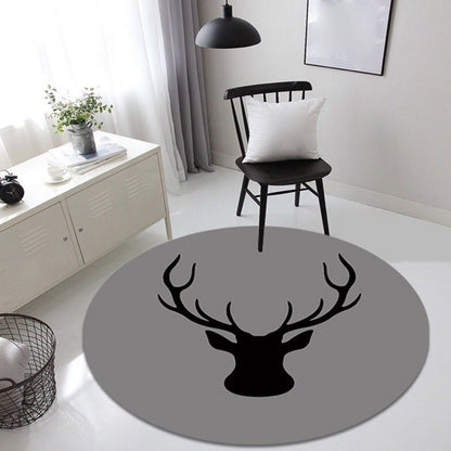 Modern Decoration Rug Multi Color Geometric Print Indoor Rug Non-Slip Backing Pet Friendly Area Carpet Dark Gray Clearhalo 'Area Rug' 'Modern' 'Rugs' Rug' 2362518