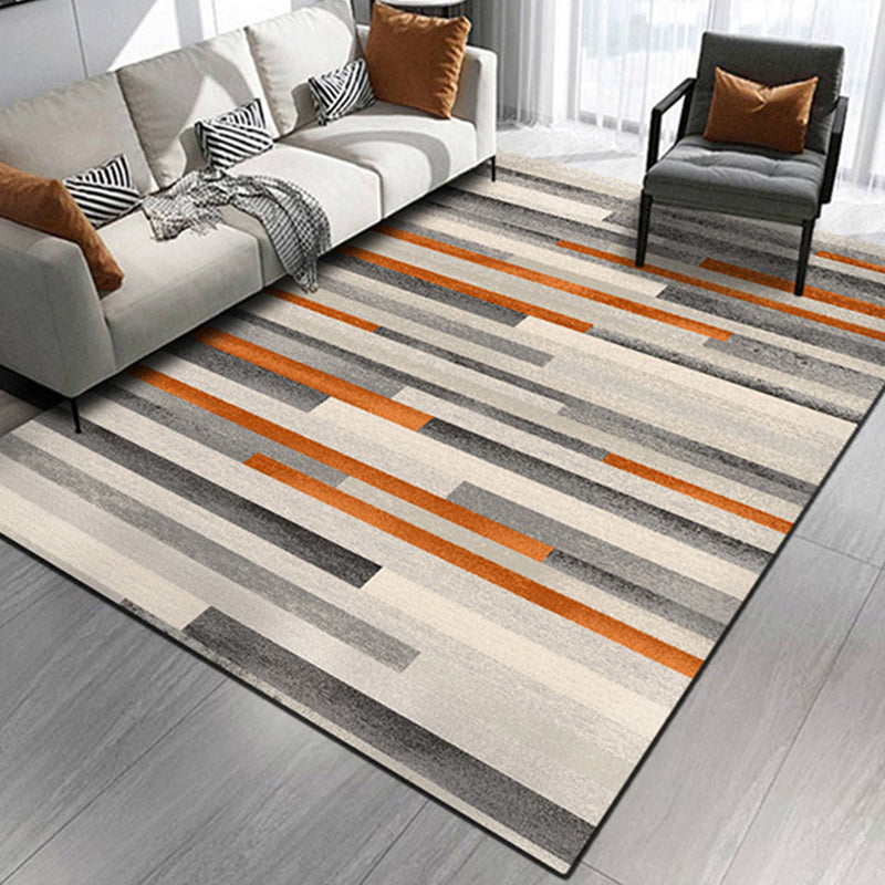 Minimalist Geometric Print Rug Multi Color Polyster Indoor Rug Non-Slip Backing Pet Friendly Easy Care Area Carpet for Parlor Clearhalo 'Area Rug' 'Modern' 'Rugs' Rug' 2362537