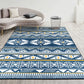 Scandinavian Decoration Rug Multi Color Geometric Print Area Carpet Synthetics Non-Slip Pet Friendly Indoor Rug Blue Clearhalo 'Area Rug' 'Modern' 'Rugs' Rug' 2362615