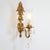 Clear Glass Bronze Wall Lamp Fixture Vase Shaped Retro Style Wall Lighting for K9 Crystal 1.0 Bronze Clearhalo 'Wall Lamps & Sconces' 'Wall Lights' Lighting' 2365072