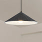 Hat Ceiling Pendant Light Modernism Resin 1 Light 8"/12.5"/16" Dia Grey/White/Black Hanging Lamp Kit Clearhalo 'Ceiling Lights' 'Modern Pendants' 'Modern' 'Pendant Lights' 'Pendants' Lighting' 237085