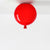 Balloon Semi Mount Lighting Childrens Plastic 1-Light Bedroom Ceiling Light Fixture Red Clearhalo 'Ceiling Lights' 'Close To Ceiling Lights' 'Close to ceiling' 'Semi-flushmount' Lighting' 2373258