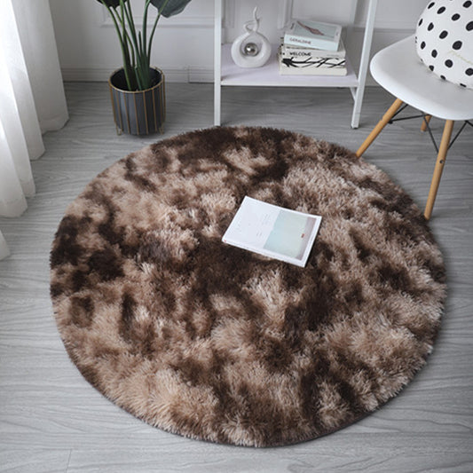 Relaxing Solid Color Rug Multicolored Polypropylene Indoor Rug Non-Slip Backing Easy Care Area Carpet for Decor Coffee Clearhalo 'Area Rug' 'Casual' 'Rugs' Rug' 2374273