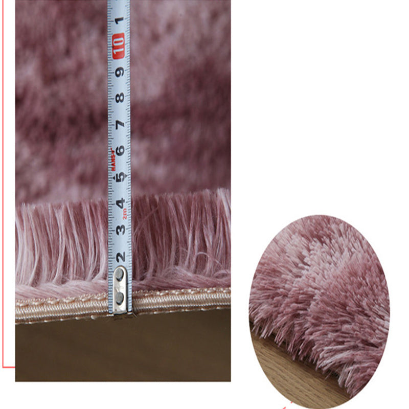 Relaxing Solid Color Rug Multicolored Polypropylene Indoor Rug Non-Slip Backing Easy Care Area Carpet for Decor Clearhalo 'Area Rug' 'Casual' 'Rugs' Rug' 2374274