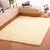 Formal Solidcolored Rug Multi-Color Fluffy Indoor Rug Anti-Slip Backing Stain-Resistant Easy Care Area Carpet for Living Room Beige Clearhalo 'Area Rug' 'Casual' 'Rugs' Rug' 2374296