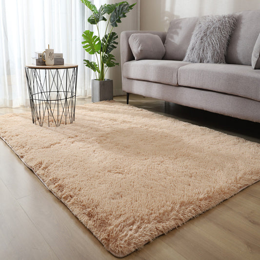 Multi Colored Solid Color Rug Polyster Casual Indoor Rug Stain-Resistant Pet Friendly Easy Care Area Carpet for Living Room Camel Clearhalo 'Area Rug' 'Casual' 'Rugs' Rug' 2374316