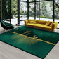 Nordic Geometric Print Rug Multi Colored Polypropylene Indoor Rug Anti-Slip Backing Pet Friendly Area Carpet for Decoration Green Clearhalo 'Area Rug' 'Rug' 2374355