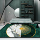 Nordic Geometric Print Rug Multi Colored Polypropylene Indoor Rug Anti-Slip Backing Pet Friendly Area Carpet for Decoration White-Green Clearhalo 'Area Rug' 'Rug' 2374363