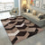 Modern Geometric Print Rug Multi Colored Synthetics Indoor Rug Pet Friendly Stain-Resistant Area Carpet for Bedroom Brown Clearhalo 'Area Rug' 'Modern' 'Rugs' Rug' 2374682