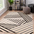 Modern Geometric Print Rug Multi Colored Synthetics Indoor Rug Pet Friendly Stain-Resistant Area Carpet for Bedroom Camel Clearhalo 'Area Rug' 'Modern' 'Rugs' Rug' 2374685