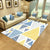 Nordic Living Room Rug Multi-Color Geometric Indoor Rug Synthetics Anti-Slip Backing Machine Washable Area Carpet Yellow-Blue Clearhalo 'Area Rug' 'Modern' 'Rugs' Rug' 2374698