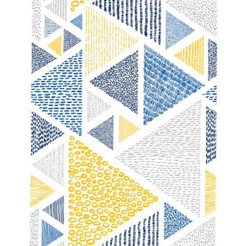 Nordic Living Room Rug Multi-Color Geometric Indoor Rug Synthetics Anti-Slip Backing Machine Washable Area Carpet Clearhalo 'Area Rug' 'Modern' 'Rugs' Rug' 2374699