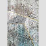 Nordic Decoration Rug Multi Color Geometric Print Indoor Rug Polyster Anti-Slip Backing Stain-Resistant Area Carpet Light Coffee Clearhalo 'Area Rug' 'Modern' 'Rugs' Rug' 2374777