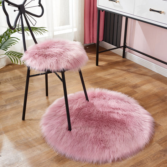 Modern Solid Color Rug Multi-Color Polypropylene Area Carpet Anti-Slip Backing Pet Friendly Indoor Rug for Decoration Pink Clearhalo 'Area Rug' 'Casual' 'Rugs' Rug' 2374837