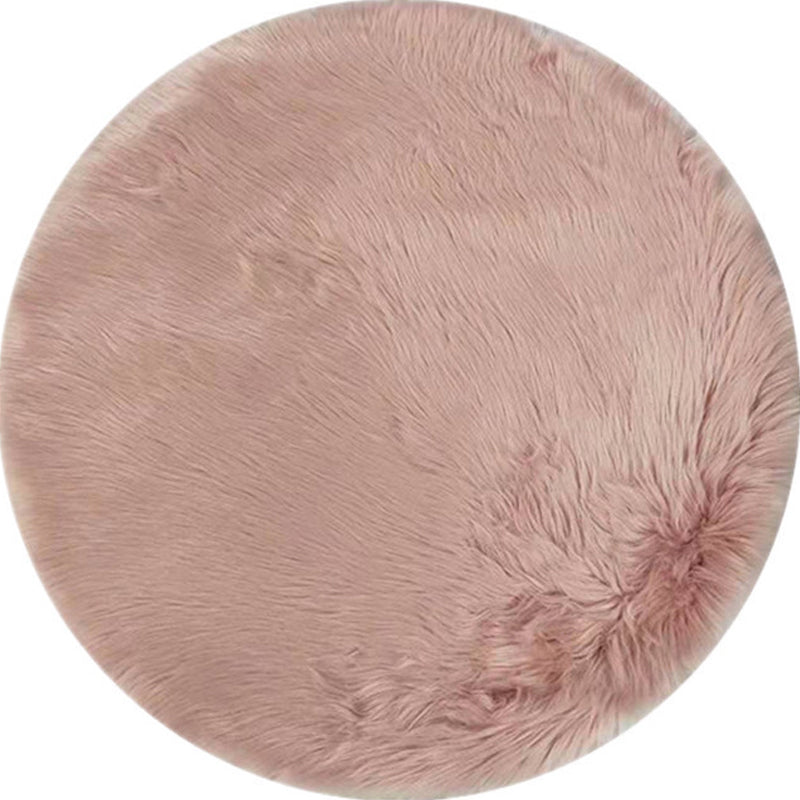 Comfort Bedroom Rug Multi-Color Solid Color Indoor Rug Acrylic Anti-Slip Backing Washable Area Carpet Clearhalo 'Area Rug' 'Casual' 'Rugs' Rug' 2374845