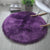 Comfort Bedroom Rug Multi-Color Solid Color Indoor Rug Acrylic Anti-Slip Backing Washable Area Carpet Purple Clearhalo 'Area Rug' 'Casual' 'Rugs' Rug' 2374850