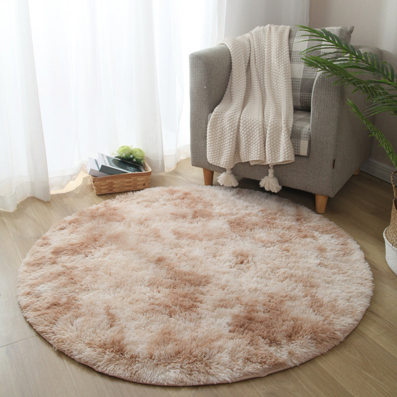 Calming Bedroom Rug Multicolored Solid Color Solid Color Indoor Rug Polyster Anti-Slip Backing Easy Care Area Carpet Clearhalo 'Area Rug' 'Casual' 'Rugs' Rug' 2374859