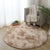 Calming Bedroom Rug Multicolored Solid Color Solid Color Indoor Rug Polyster Anti-Slip Backing Easy Care Area Carpet Dark Camel Clearhalo 'Area Rug' 'Casual' 'Rugs' Rug' 2374862