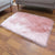 Multi Color Simple Rug Acrylic Solid Color Indoor Rug Non-Slip Backing Pet Friendly Easy Care Area Carpet for Bedroom Light Pink Clearhalo 'Area Rug' 'Casual' 'Rugs' Rug' 2374883