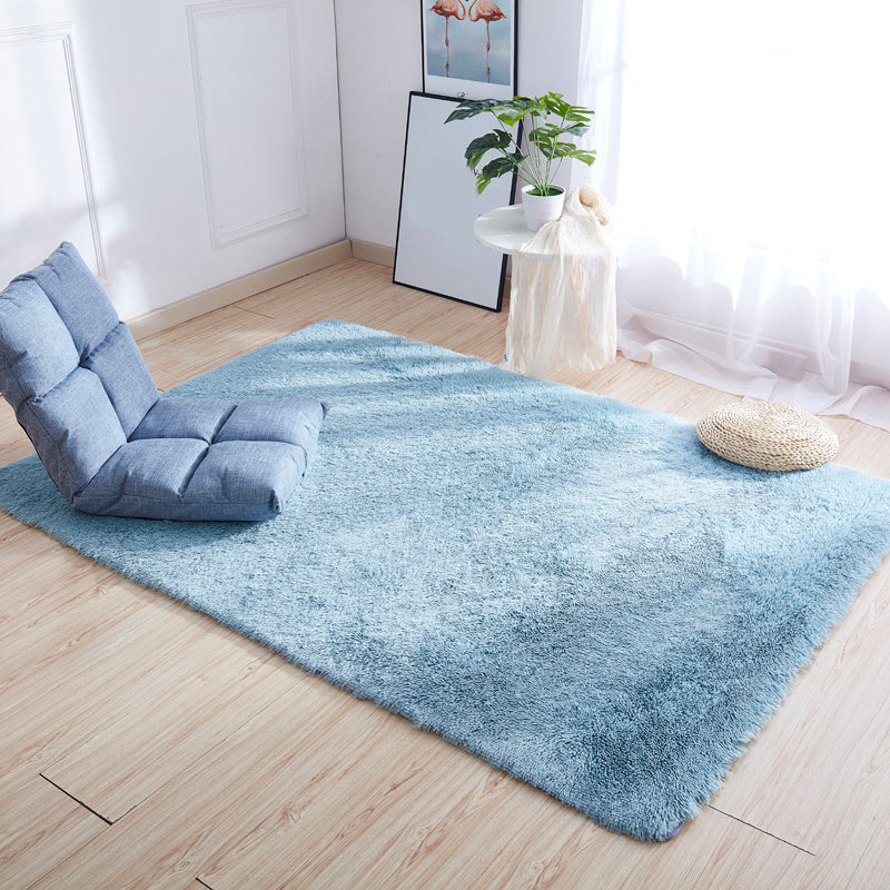Casual Decoration Rug Multicolored Solid Color Indoor Rug Polyster Non-Slip Backing Easy Care Area Carpet Clearhalo 'Area Rug' 'Casual' 'Rugs' Rug' 2374916