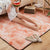 Multi Colored Living Room Rug Casual Solid Color Indoor Rug Synthetics Anti-Slip Backing Washable Area Carpet Watermelon Red Clearhalo 'Area Rug' 'Casual' 'Rugs' Rug' 2374944
