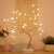 Artistic Pearl Tree LED Table Lamp Metal Girls Bedside Battery Powered Night Light Gold Battery Clearhalo 'Night Lights' 'Wall Lights' Lighting' 2384684
