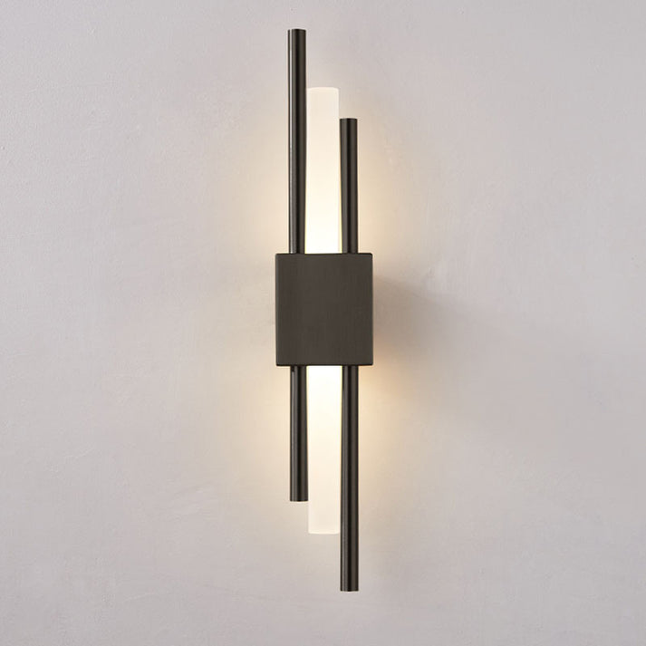 Postmodern Style Rod Shaped Wall Light Acrylic Stairway LED Sconce ...