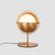 Postmodern Swivelable Globe Table Lamp Opaline Glass 1-Light Bedroom Night Light Gold Clearhalo 'Lamps' 'Table Lamps' Lighting' 2384952