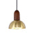 Bowl Shaped Kitchen Pendulum Light Metallic Single-Bulb Postmodern Hanging Light in Gold Gold Clearhalo 'Ceiling Lights' 'Modern Pendants' 'Modern' 'Pendant Lights' 'Pendants' Lighting' 2384969