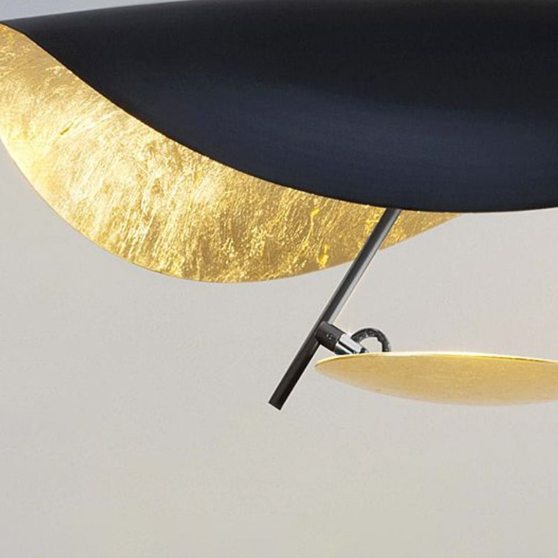 Designer 1-Bulb Pendant Lamp Hat Shaped Ceiling Hang Light with Metal Shade for Restaurant Clearhalo 'Ceiling Lights' 'Chandeliers' 'Modern Chandeliers' 'Modern' Lighting' 2384984