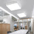 Modern Geometric Ceiling Lighting Acrylic Office LED Flush Mounted Light Fixture White Clearhalo 'Ceiling Lights' 'Close To Ceiling Lights' 'Close to ceiling' 'Flush mount' Lighting' 2385194