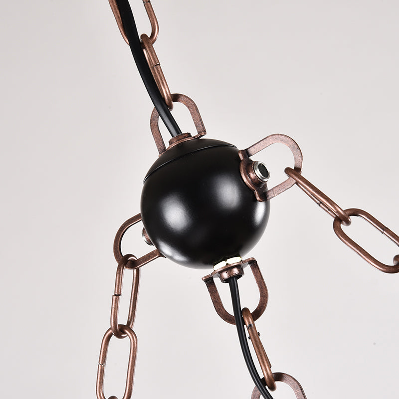 1-Bulb Cylindrical Pendant Lamp Nautical Brown Clear Glass Hanging Light with Arch Wood Deco Clearhalo 'Art Deco Pendants' 'Cast Iron' 'Ceiling Lights' 'Ceramic' 'Crystal' 'Industrial Pendants' 'Industrial' 'Metal' 'Middle Century Pendants' 'Pendant Lights' 'Pendants' 'Tiffany' Lighting' 2385451